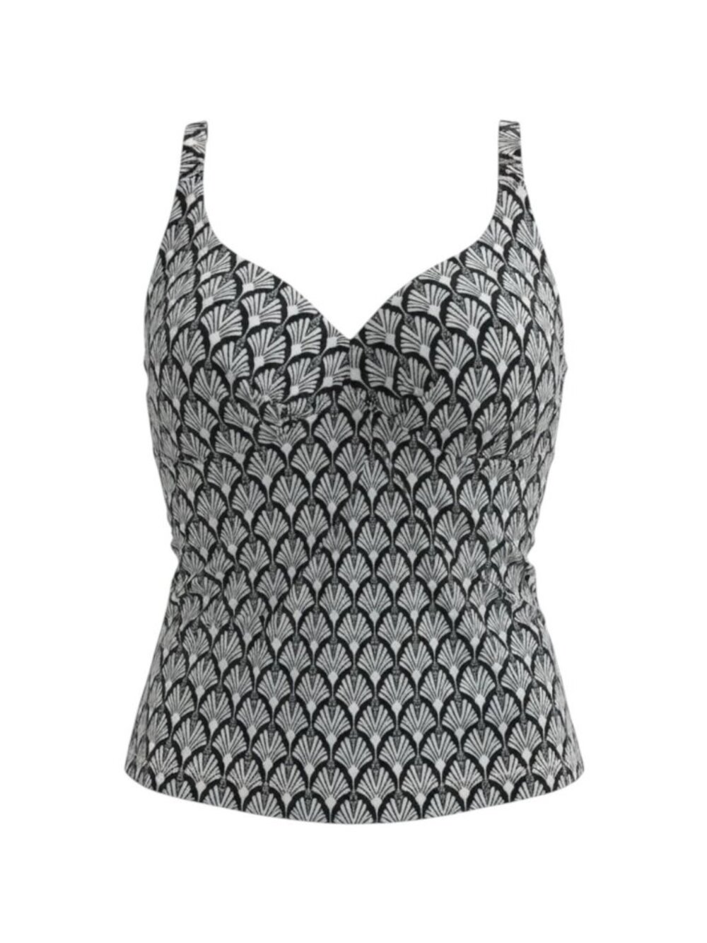 Leilani 2-Piece Underwire Tankini Top & Skirted Bottoms Women’s Size 10 - Picture 2 of 4